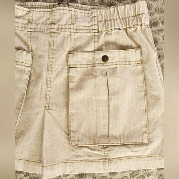 Free People West Coast Wash Denim Cargo Mini Skirt - Picture 5 of 13